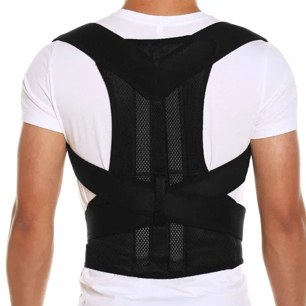 Adjustable Magnetic Posture Corrector Back Brace Support Belt