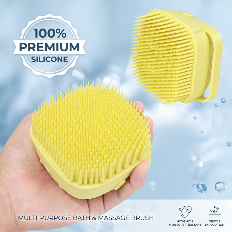 Silicone Body Scrubber Brush