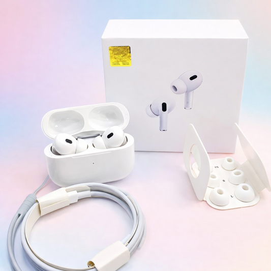 Original White Pro 2 Box Pack Wireless Earbuds